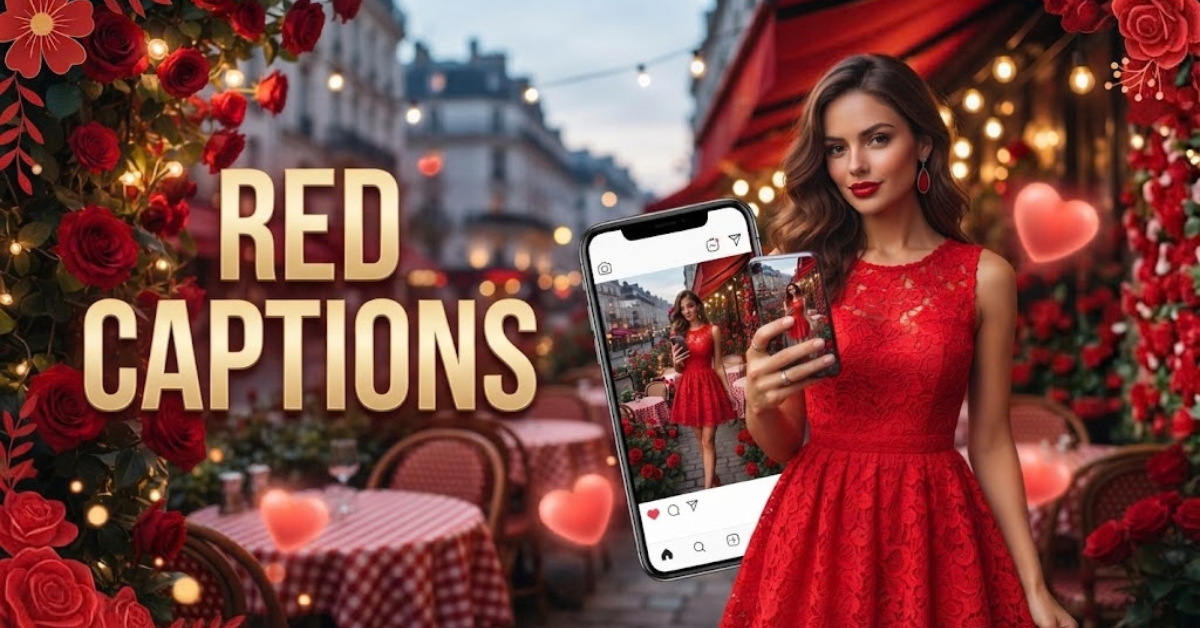 Red Captions