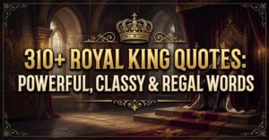 Royal King Quotes