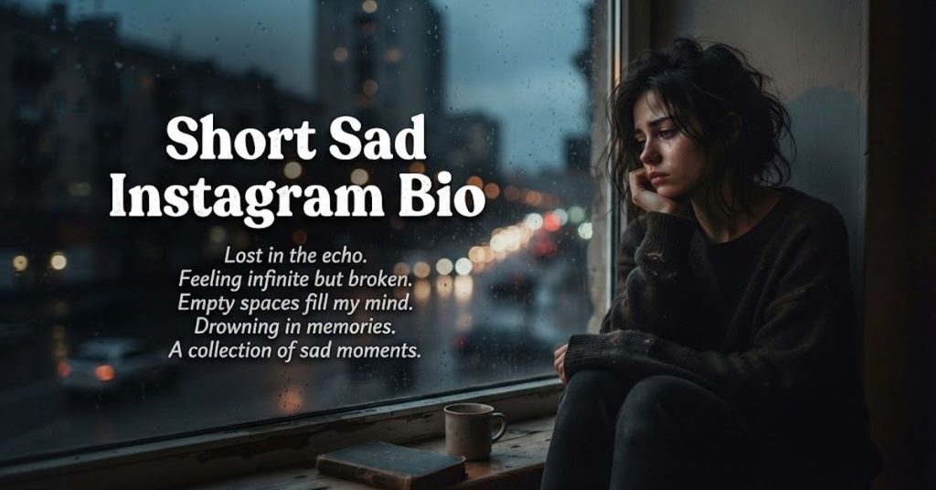 Short Sad Instagram Bios